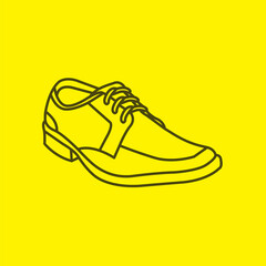 Pantofel Shoe vector for icon and logo design template