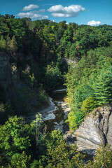 Taughannock Falls in Upstate New York