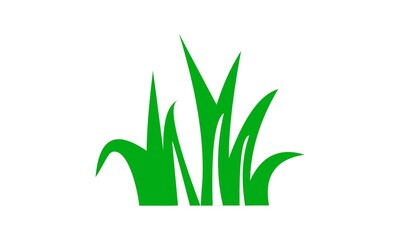 grass vector logo
