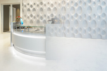 Modern Office Counter (concept) - 3d visualization