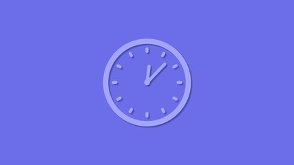 Amazing blue light 12 hours counting down clock icon,Best clock icon