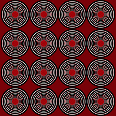 background pattern abstract circle illustration seamless design circles wallpaper red art texture black round green white blue colorful swirl decoration retro color geometric shape graphic 