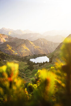 Sonnenuntergang im Allg&auml;u