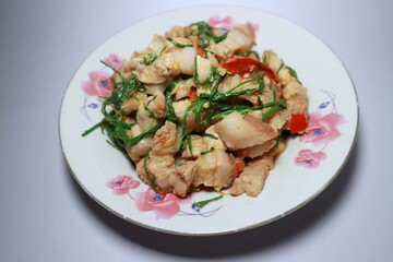 rice with shrimp