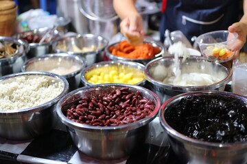 food in the market