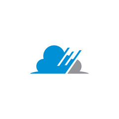 Fototapeta premium Cloud Tech Vector , Technology Logo