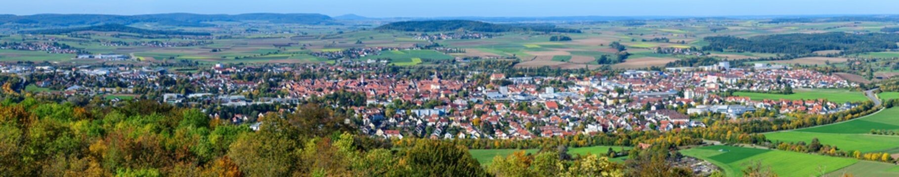 Panorama von Weißenburg