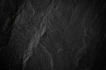 Dark grey black slate background or texture