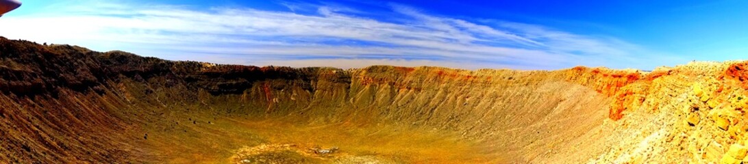 North America, United States, Arizona, Coconino County, Meteor Crater