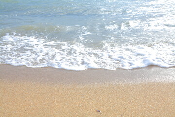 Fototapeta na wymiar Sea Sand Sun at Pattaya Beach, Thailand
