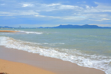 Sea Sand Sun at Pattaya Beach, Thailand