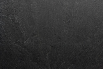 Dark grey black slate background or texture