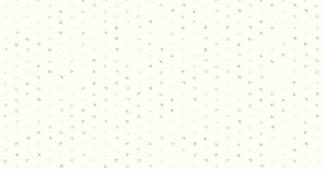 Abstract Color Halftone Dots generative art background illustration