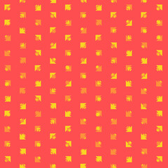 Abstract Color Halftone Dots generative art background illustration