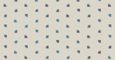 Abstract Color Halftone Dots generative art background illustration