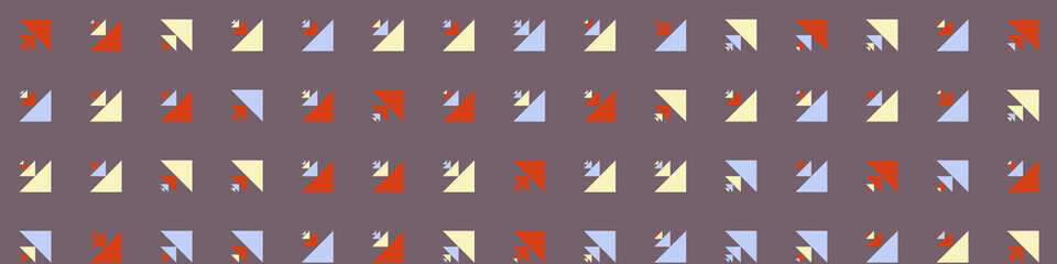 Abstract Color Halftone Dots generative art background illustration