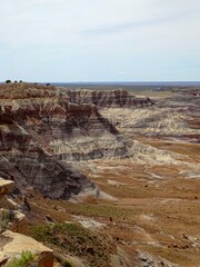 North America, USA, Arizona, Petrified Forest National Park, Blue Mesa