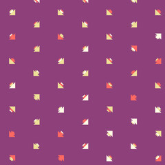 Abstract Color Halftone Dots generative art background illustration