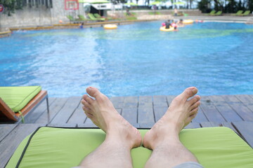 Vacation Time at Hardrock Hotel Swimming Pool
