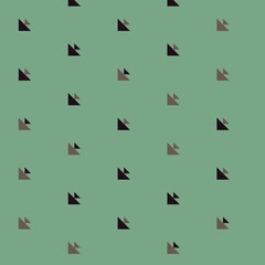 Abstract Color Halftone Dots generative art background illustration