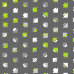 Abstract Color Halftone Dots generative art background illustration