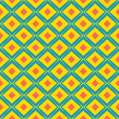 Seamless pattern geometric. Colorful abstract background. Vector design