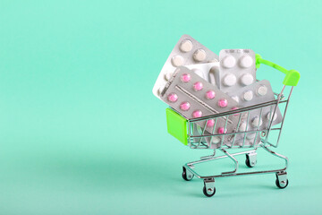 Drugs and medicine concept