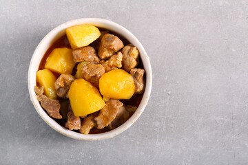 Meat and potato stew