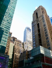 Obraz premium city skyscrapers