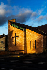 Church. Warwick, county town of warwickshire, english midlands england UK