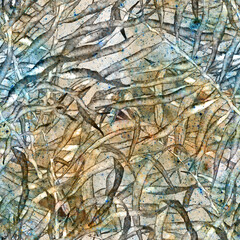 Tropical seamless pattern.  Fashion hand drawn 