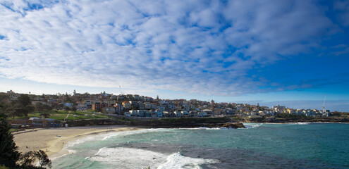 Bronte Beach Sydney Australia beautiful blue turquoise waters, great for swimming and surfing