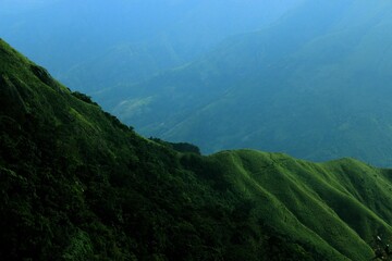 Obraz premium View from the top of mountain
