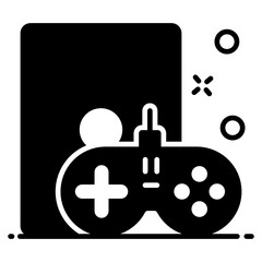 
Editable vector design of video game
