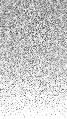 Round silver glitter luxury sparkling confetti. Sc