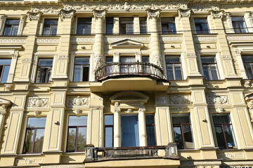 Palais baroque à Saint-Pétersbourg, Russie