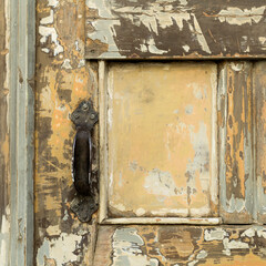 Sanded old door