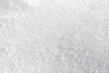 Obraz premium Cold natural fresh white snow background