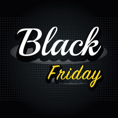 Black friday sale banner. Commercial discount event banner. 11