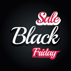 Black friday sale banner. Commercial discount event banner. 02