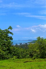 Obraz premium landscape with sky and clouds