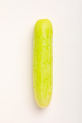 cucumbers on an isolated white background