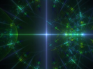 Imaginatory fractal background Image