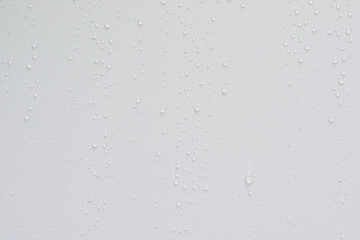 raindrops on the wall