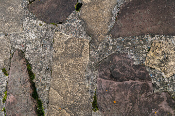 texture stone brown cement seam 