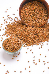 moth beans or matki beans in bowl