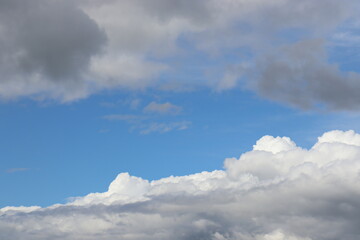 Obraz premium Japan's beautiful three-dimensional sky and clouds