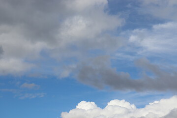 Japan's beautiful three-dimensional sky and clouds
