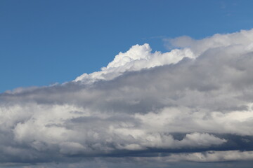 Obraz premium Japan's beautiful three-dimensional sky and clouds