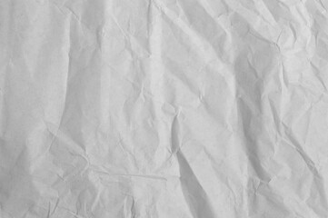 Fototapeta premium Crumpled paper sheet texture background.